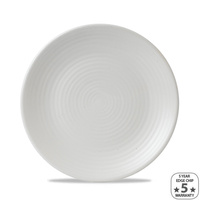 Dudson Evo Pearl Round Coupe Plate 229mm Ctn of 6