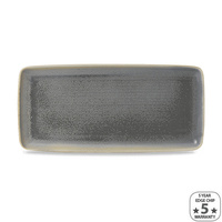 Dudson Evo Granite Rectangular Plate 356x165mm Ctn of 4