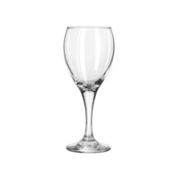 Libbey Teardrop Wine Glass, White, 251ml, Set of 12