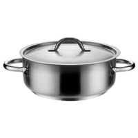 Pujadas Casserole Pot Stainless Steel with Cover 8.4 Litre