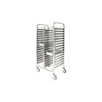 Gastronorm Trolley, Double, Fits 32 x 1/1 Trays, 740 x 550 x 1735mm