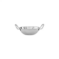 SALE Kadai Bowl / Mini Wok 18/8 Stainless Steel 165mm