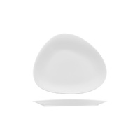 AFC Beachcomber White Oval Plate 305x247mm Set of 6