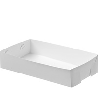Paper Takeaway Food Tray 250x180x58mm Pack of 200