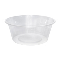 Clear Plastic Container  Round C10 300mL Pkt of 100