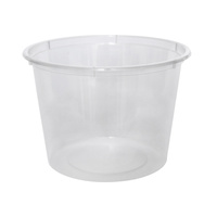 Clear Plastic Container  Round C30 790mL Ctn of 500