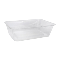 Plastic Rectangle Container 650ml Pkt of 50