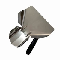 French Fry / Chip Bagging Scoop Stainless Steel Right Hand