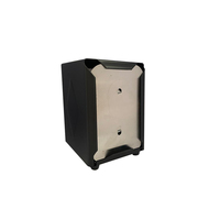 Napkin / Serviette Dispenser Black D Fold