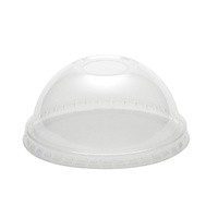 Clear Plastic Dome Lid for 12oz - 14oz Cups Ctn of 1000
