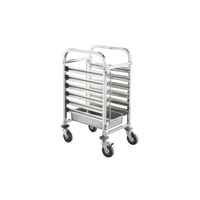 SALE GN Trolley Fits 6x 1/1 Trays, 380 x 550 x 1000mm